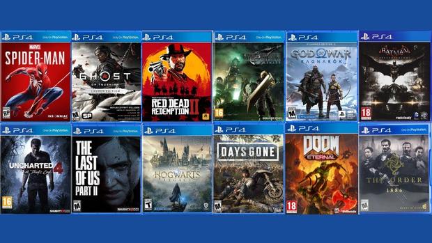 Playstation 4 Games Installations
