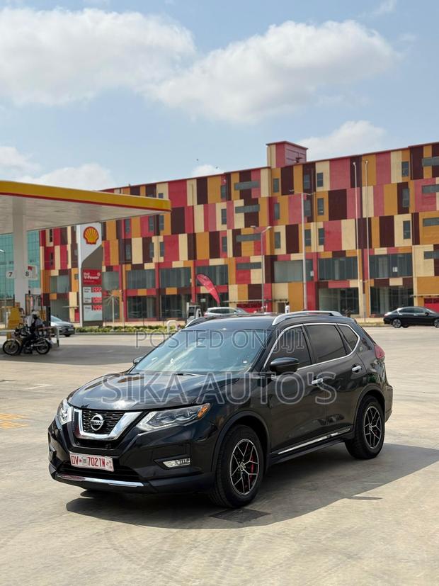 Nissan Rogue SL AWD 2018 Black photo 3