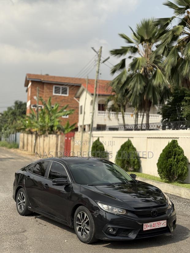 Honda Civic EX-T Sedan 2018 Black photo 2