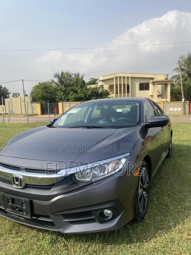 Honda Civic EX-L 2dr Coupe (1.5L 4cyl) 2017 Gray photo 13
