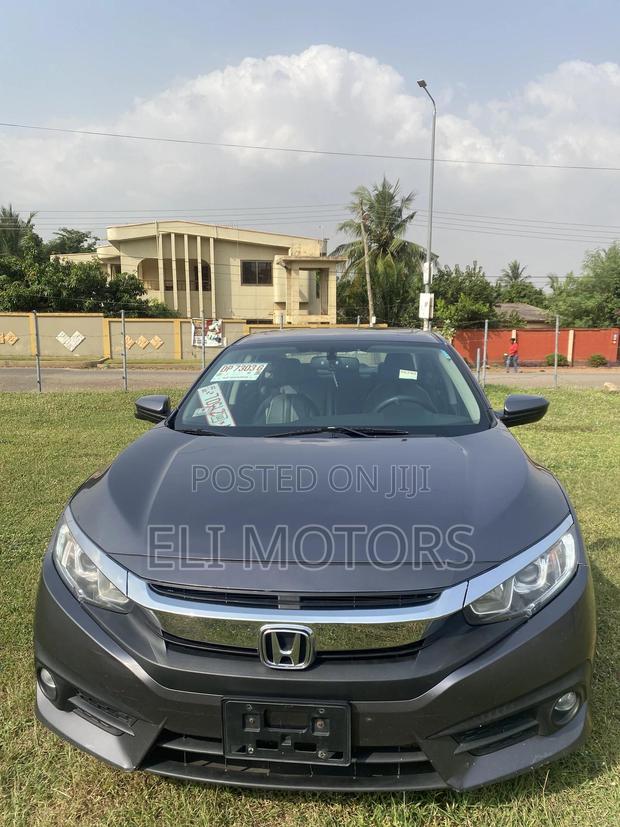 Honda Civic EX-L 2dr Coupe (1.5L 4cyl) 2017 Gray photo 14