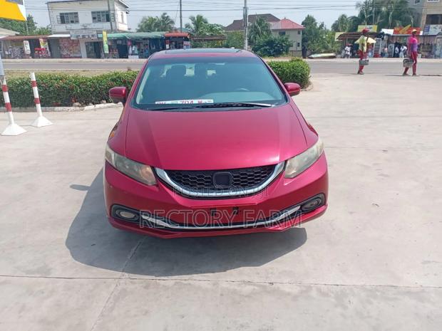 Honda Civic EX 4dr Sedan (1.8L 4cyl CVT) 2015 Burgundy