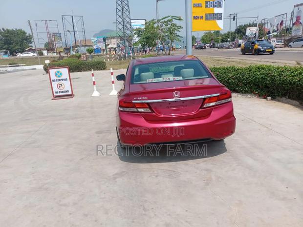 Honda Civic EX 4dr Sedan (1.8L 4cyl CVT) 2015 Burgundy photo 6