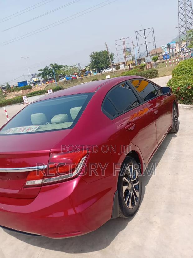 Honda Civic EX 4dr Sedan (1.8L 4cyl CVT) 2015 Burgundy photo 7