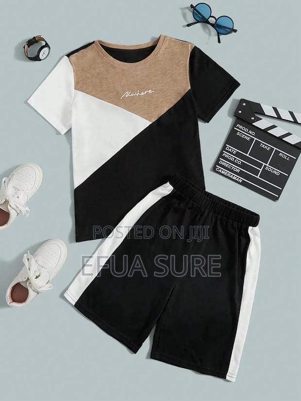 Boy Casual Outfit Roundness Short Sleeve photo 2