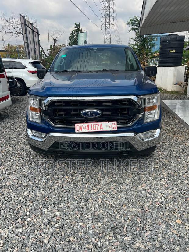 Ford F-150 2022 Blue photo 4