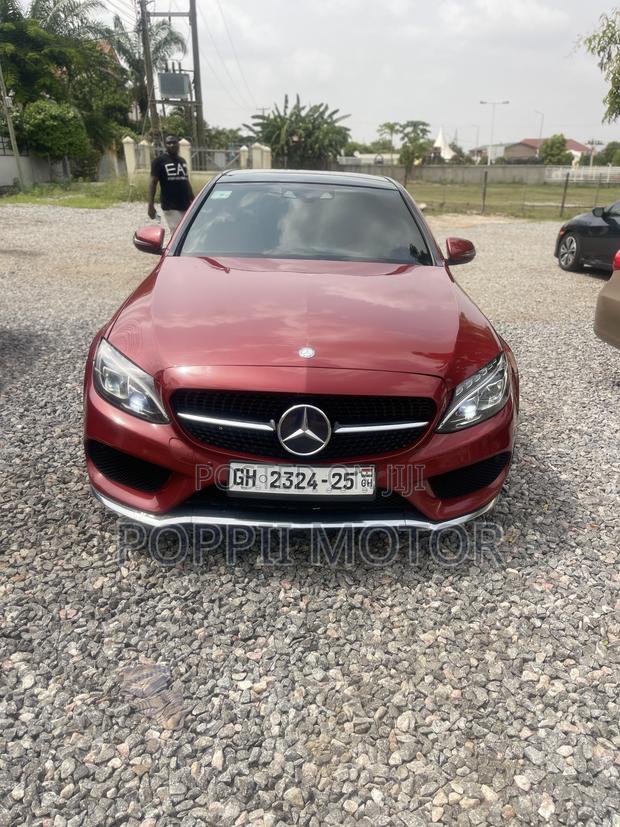 Mercedes-Benz C300 2016 Red