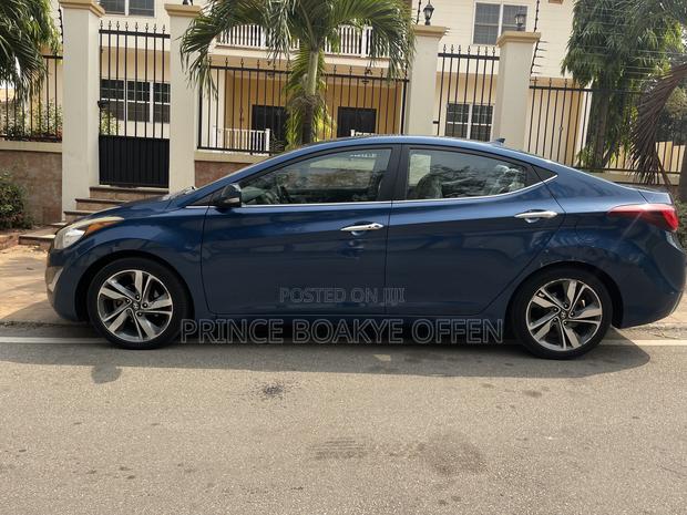 Hyundai Elantra Limited 4dr Sedan (1.8L 4cyl 6A) 2015 Blue photo 6