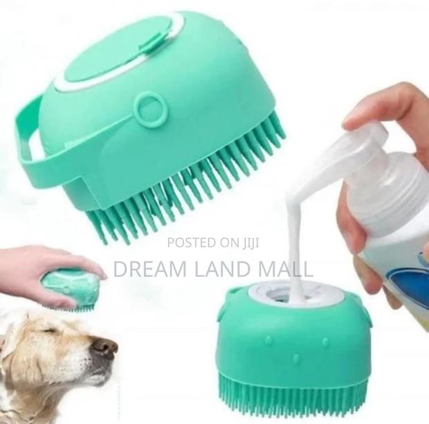 Pet Silicone Bath Brush · Photo 2