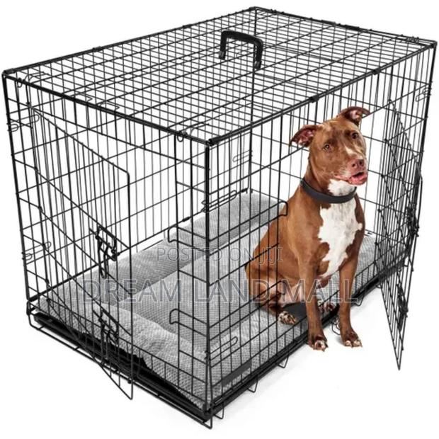 Strong Large Foldable Metallic Dog Cage · Photo 2