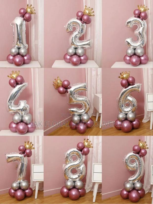 Number Balloon Foil