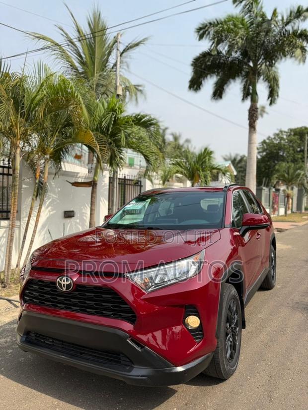 Toyota RAV4 XLE AWD 2020 Burgundy photo 3