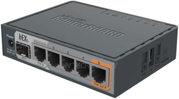 Mikrotik Hex S Gigabit Ethernet Router With Port (Rb760igs · Photo 3
