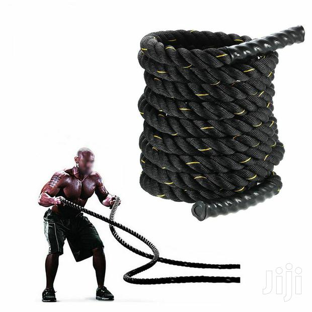Black Battling Rope · Photo 3