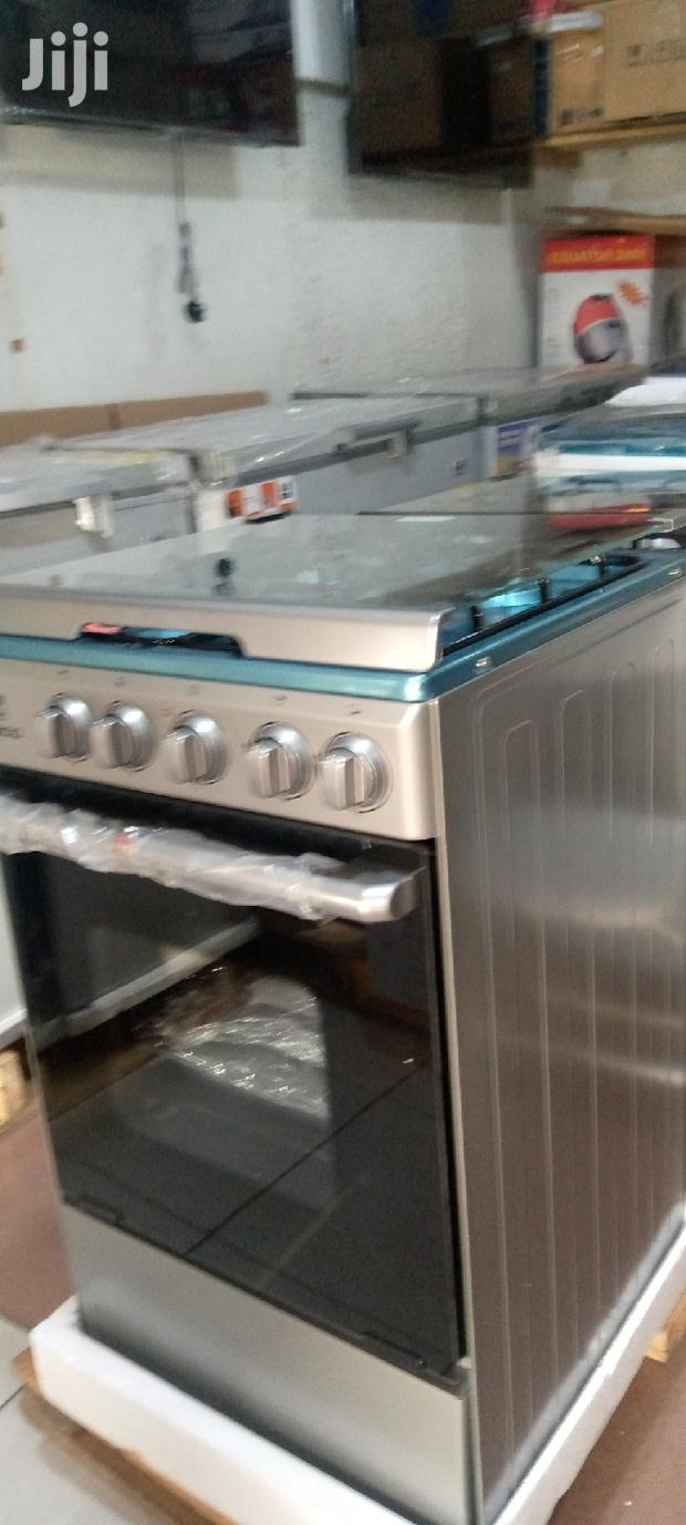 Nasco Gas Cooker + Oven - Stainless