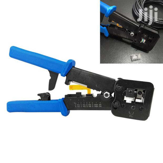 RJ45 Crimp Tool Cat5 Cat5e Cat6 Crimping Tool For RJ45/RJ12 photo 3