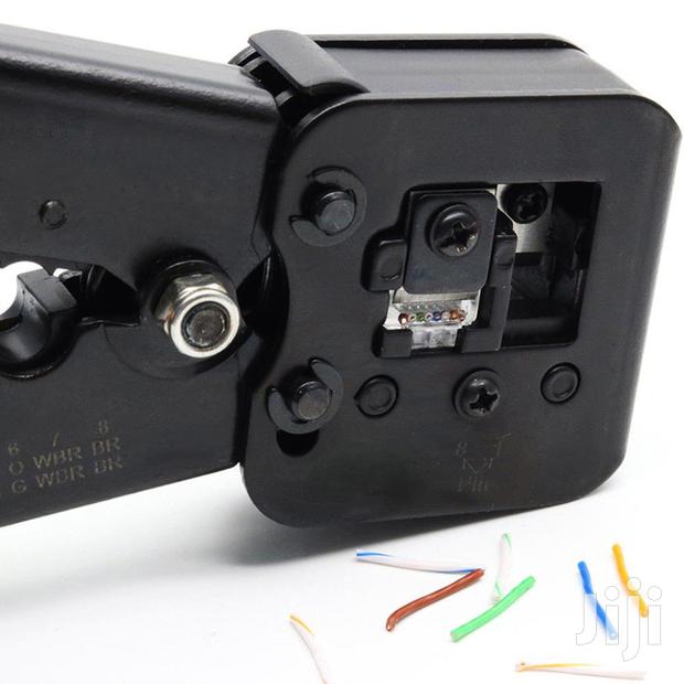 RJ45 Crimp Tool Cat5 Cat5e Cat6 Crimping Tool For RJ45/RJ12 photo 6