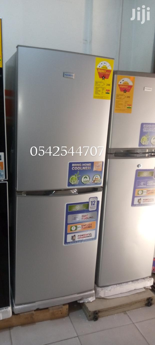 Double Door Fridge- Nasco 186 Litres