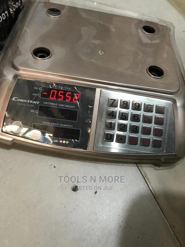 Flat Top Digital Scale