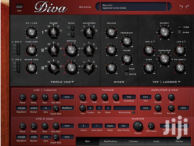 Diva Virtual Instrument VST Plugin |Analog Synthesizer · Photo 3