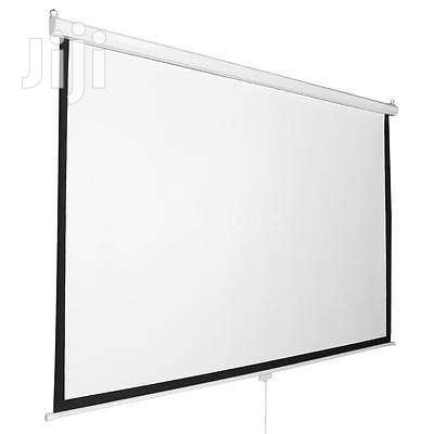 Top Edge 200cm Manual Projector Screen · Photo 4