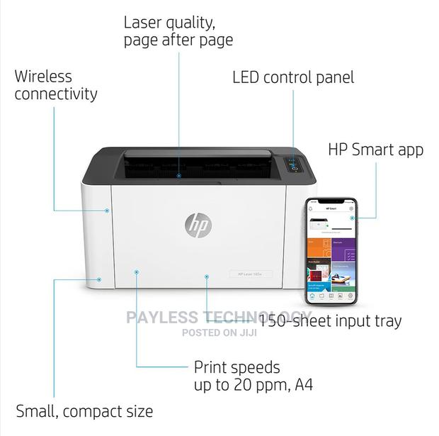 Hp Laserjet 107w Mono Wireless Printers · Photo 2