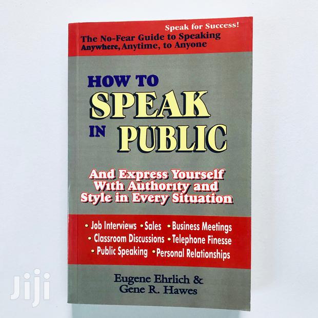 How to Speak in Public · Photo 1