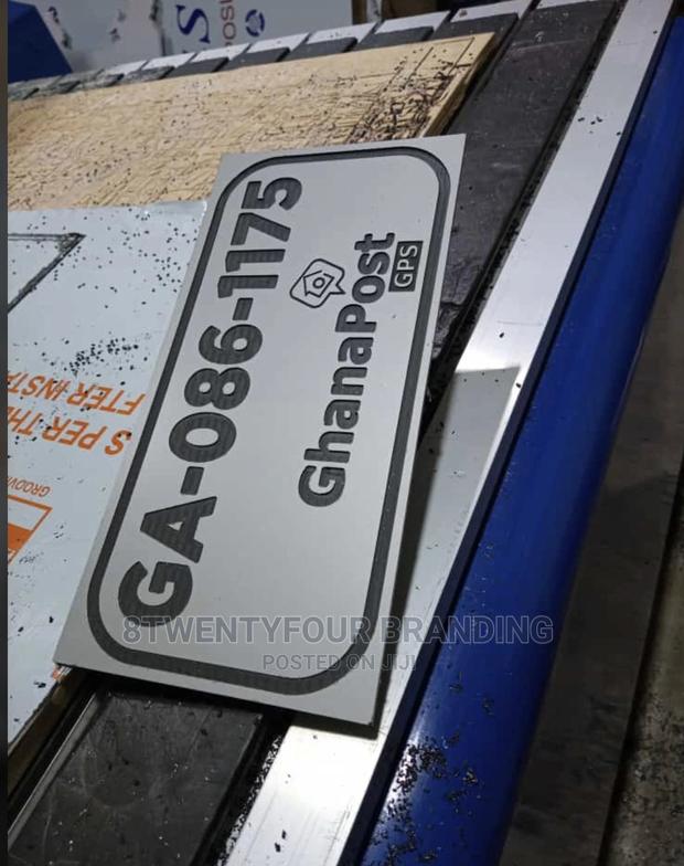 Sign (Ghana Post Address Sign)