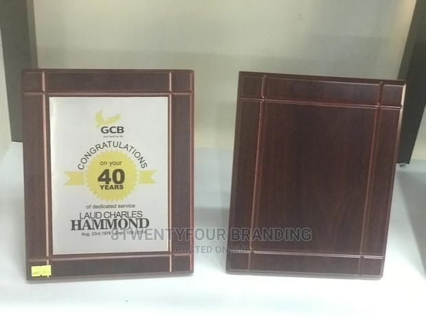Wooden Award Plaque (A3, A4, A5 and A2 Size Wooden Plaques)