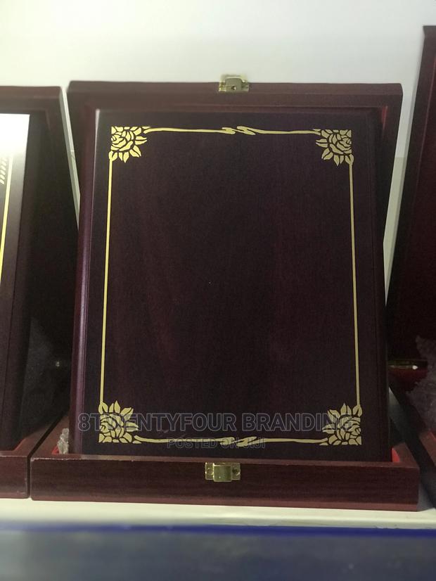 Wooden Award Plaque (A3, A4, A5 and A2 Size Wooden Plaques)