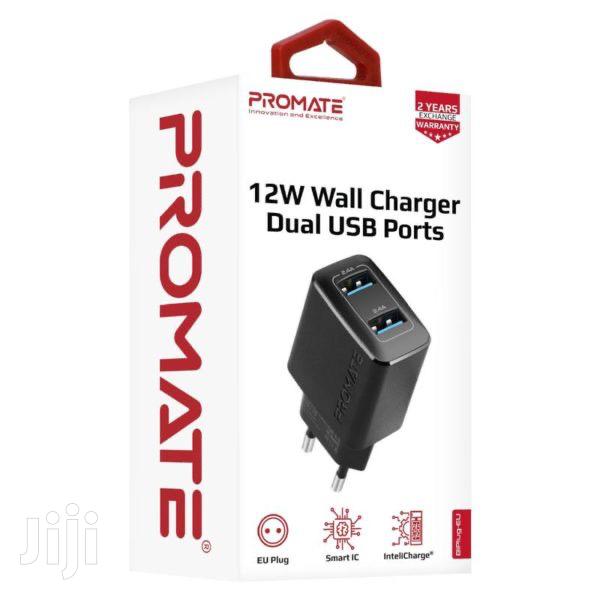 Promte Biplug | 12W Wall Charger With Dual USB Ports · Photo 3
