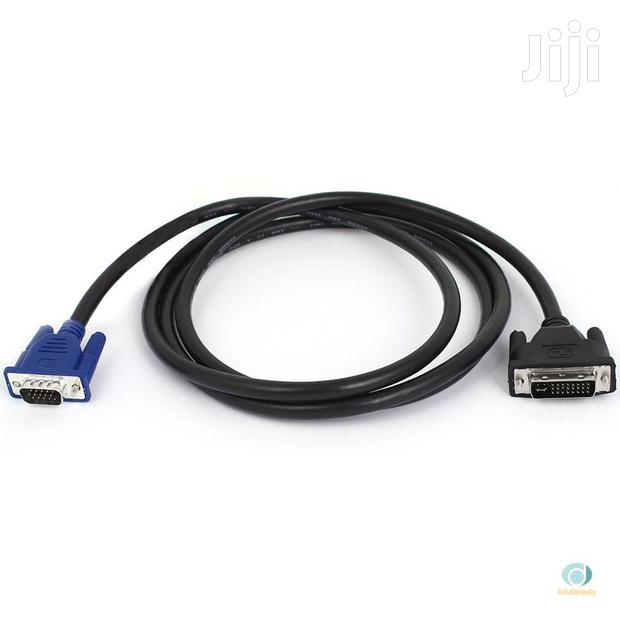 1.2m DVI to VGA Cable DVI-I Dual Link 24+5 to VGA Male Cable · Photo 2