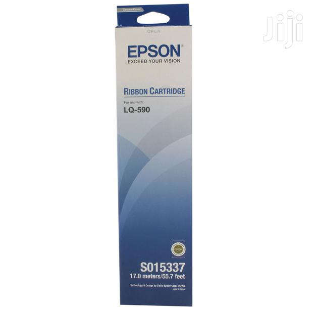 C13S015589 - LQ-590/590II/590IIN Ribbon Cartridge (Black)