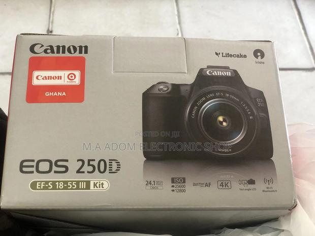 Quality CANON EOS 250D DSLR Camera With Ef-S 18-55 Mm F/3.5- · Photo 2