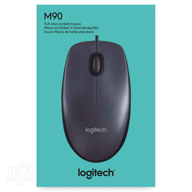 Logitech M90 Wired Usb Mouse,1000 Dpi Optical Tracking-Black · Photo 4