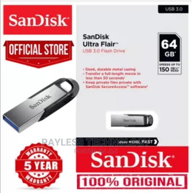 Sandisk Ultra Flair 64gb Usb 3.1 Pendrives · Photo 3