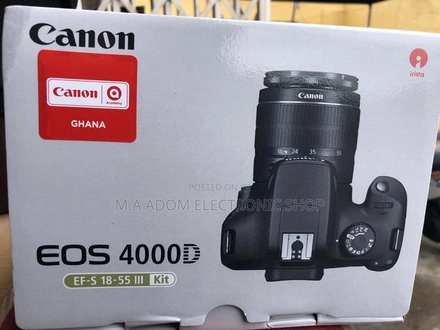 Canon EOS 4000D DSLR Camera With 18-55mm F/3.5-5.6 III Lens · Photo 2