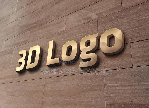 3D LOGO (Brand Identity) photo 6