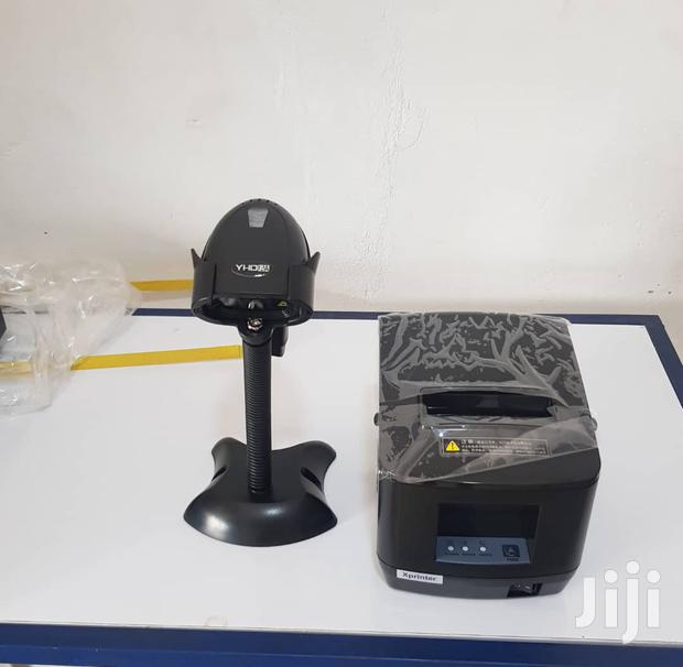 80mm Thermal Receipt Printer With Automatic Barcode Scanner · Photo 1