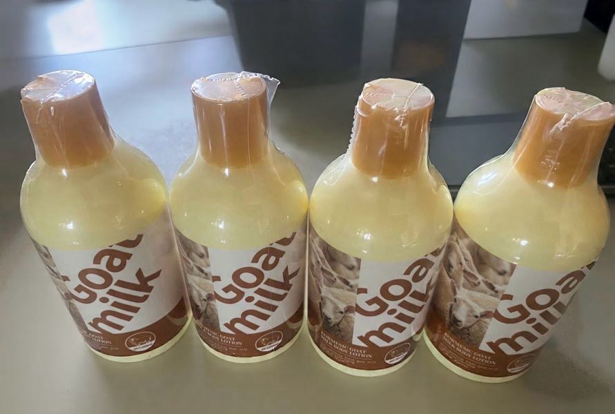 pure goat milk lotion