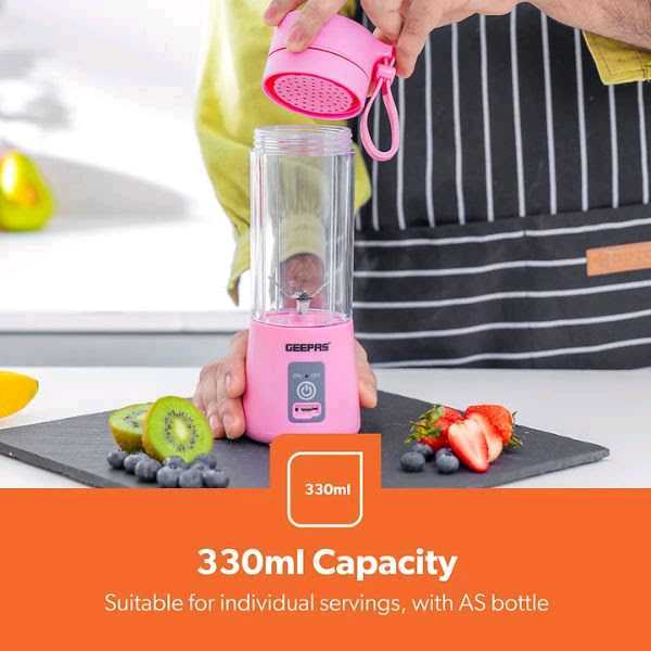 Portable and Rechargeable Blender Pink