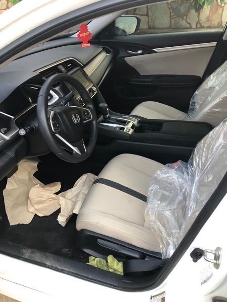 Honda Civic EX 4dr Sedan (2.0L 4cyl) 2017 White