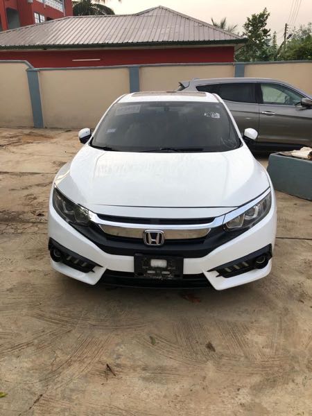 Honda Civic EX 4dr Sedan (2.0L 4cyl) 2017 White