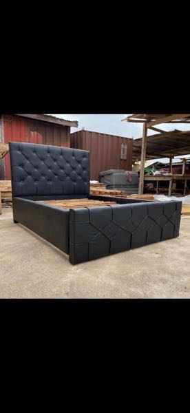 Leather Black Double 54/75 Slender //