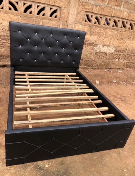 Leather Black Double 54/75 Slender //