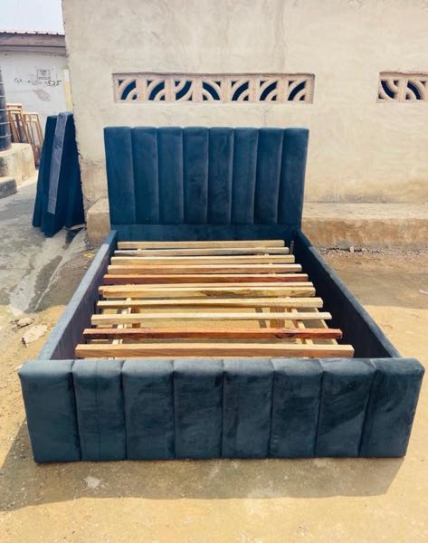 Modern Doubebed Frame Strong Sleek Design