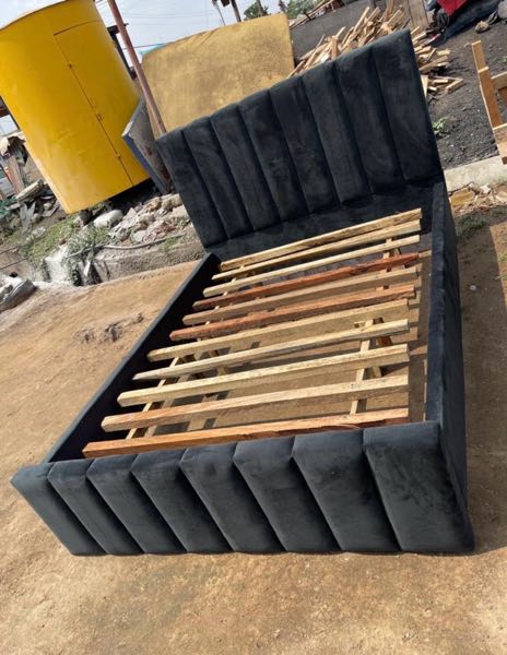 Modern Doubebed Frame Strong Sleek Design