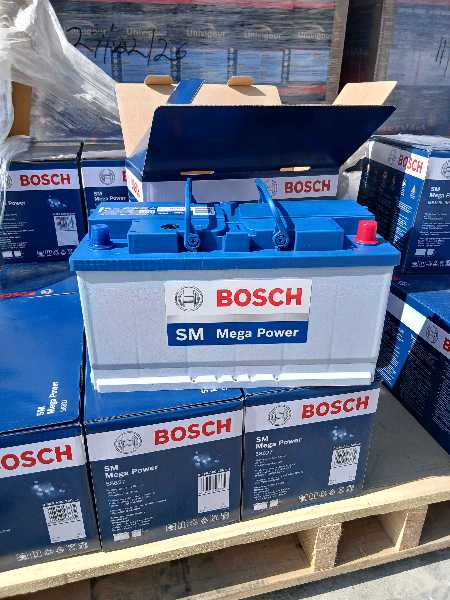 Original Bosch Batteries Available for all cars