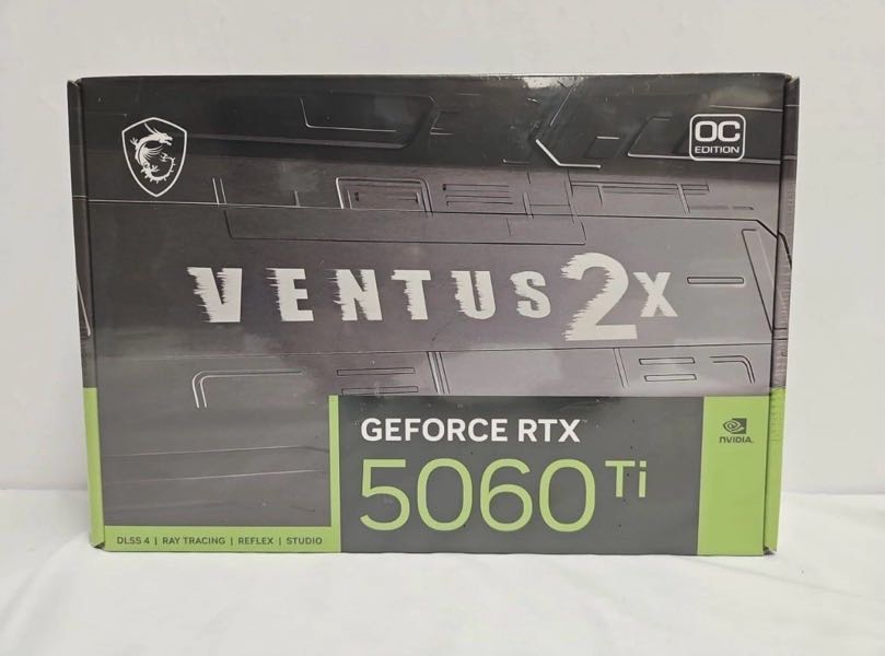 NVIDIA GEFORCE RTX 5060ti 8GB
