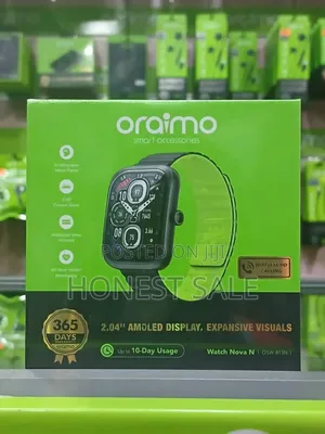 Oraimo Watch Nova N 2.5d Curved Glass Smart Watch